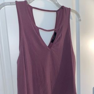 V-neck tank blouse
